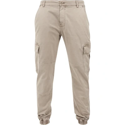 Abbildung von Urban Classics Washed Jogging Cargohose, Herren, Größe: 36, Sand