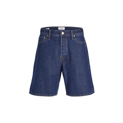 Abbildung von Jack &amp; Jones Itony Infinity Jeans Shorts, Herren, Größe: Small, Dark blue denim