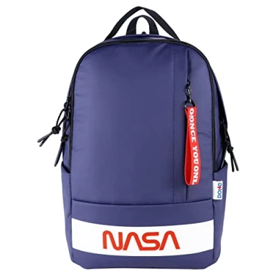 Abbildung von Dohe Großer Rucksack 3 Fächer Größe 32 x 45 17 cm Nasa Flag