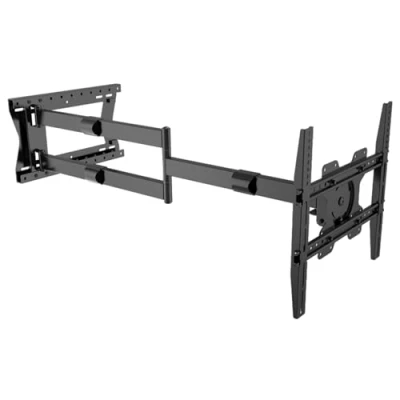 Abbildung von Nanook 2120 Langarm TV Wandhalterung für 42 75 Zoll Fernseher, Extra langer Auszug bis zu 120 cm, Starke vollbewegliche Halterung, Belastbarkeit 40 kg, Schwenkbar 180, Max. VESA 400x400