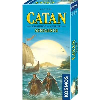 Abbildung von Kosmos Spiel, Strategiespel Catan Seefahrer Ergänzung 5 6 Spieler Edition 2022, Made in Germany