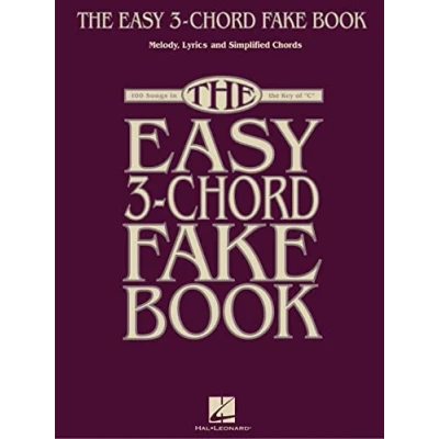 Abbildung von the Easy 3 Chord Fake Book Melody Lyrics Chords Mlc in C BK: Melody, and Simplified Chords. 100 Songs Key of &quot;C&quot;