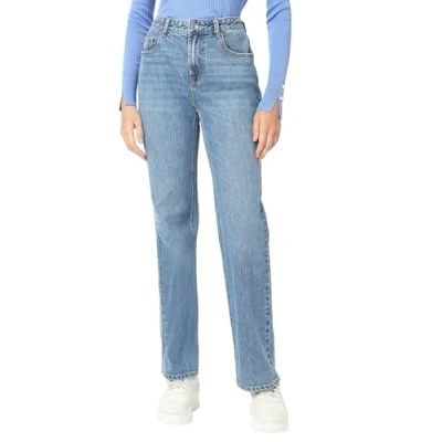 Abbildung von Vero Moda Vmtessa Jeans Straight Leg, Damen, Größe: 25x30, Medium blue denim