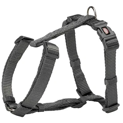 Abbildung von Trixie Premium H harness, L: 6087 cm/25 mm, graphite