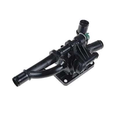 Abbildung von BLUE PRINT ADB119201 Kühlwasserthermostat 83 mit Dichtung Temperaturschalter Kunststoff Gehäuse FORD: FIESTA 5, FOCUS 3 Turnier