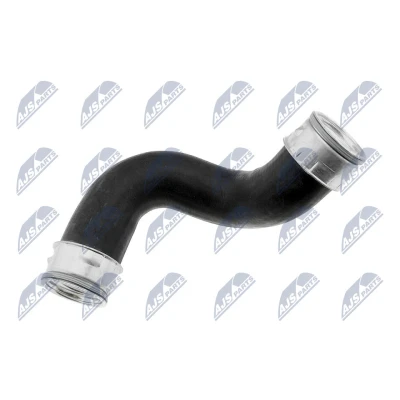 Abbildung von NTY GPP VW 010 Ladeluftschlauch Gummi mit Gewebeeinlage VOLKSWAGEN: Golf 4 Schrägheck, Bora Variant, AUDI: A3 Schrägheck