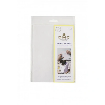 Abbildung von DMC Kreativset Magic Paper Wasserlösliche Stickunterlage, (embroidery kit by Marussia)