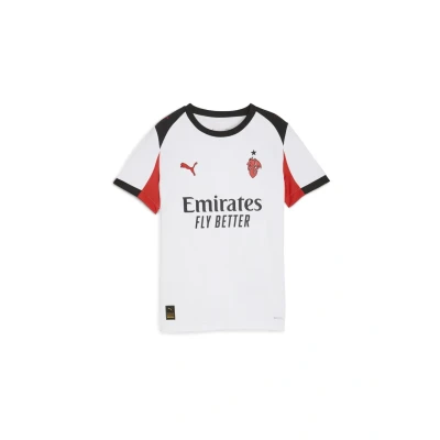 Abbildung von Puma ACM AWAY Jersey Replica JR FußballTrikot whitefor all time red für Kinder, Größe: 128, white/for