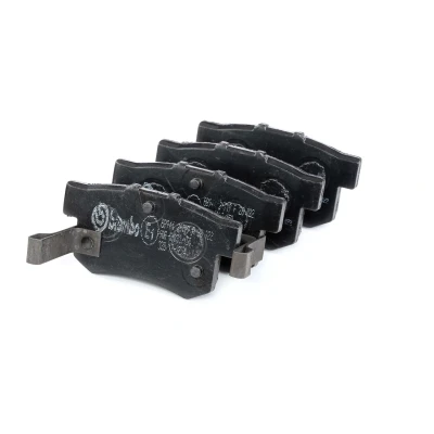 Abbildung von BREMBO P 28 022 Bremsbelagsatz mit akustischer Verschleißwarnung ohne Zubehör HONDA: Civic 7 Limousine, S2000, Accord Tourer