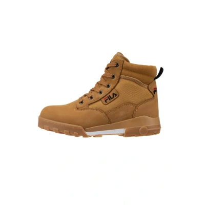 Abbildung von Fila Grunge II MID Schnürstiefelette, Damen, Größe: 39, Chipmunk marshmallow Leder und textil