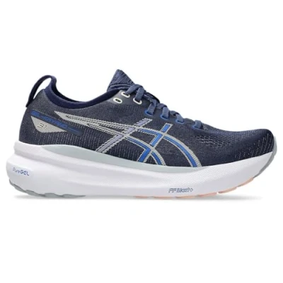 Abbildung von Asics Gelkayano 31 Laufschuh Straße, Damen, Größe: 41.5, Indigo blue/pure silver Schuhe