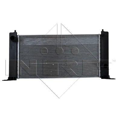 Abbildung von NRF EASY FIT 53603 Kühler, Motorkühlung Aluminium 580 316 18 mit Anbauteilen Kühlrippen gelötet FIAT: Stilo Schrägheck