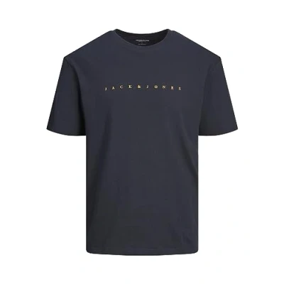 Abbildung von Jack &amp; Jones Jjestar JJ SS NOOS PLS Tshirt print, Herren, Größe: 5XL, Dark navy