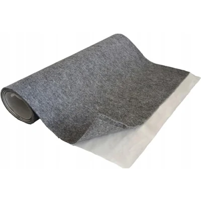 Abbildung von TAPHICEROS Selbstklebend Filzstoff,Grau, 100cm x 150cm,Nadelfilz Superflex,Bespannstoff aus Filz,Meterware,Innenraumverkleidung Bezugsstoff Bastefilz für DIY Auto Box Liner