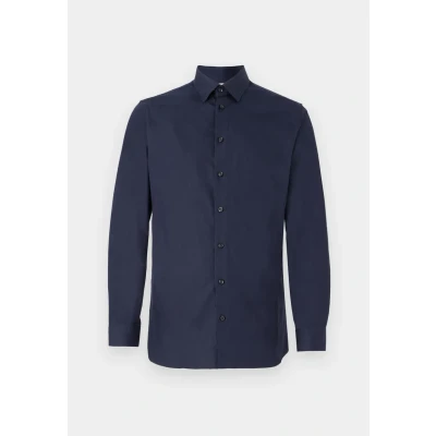 Abbildung von SELECTED HOMME BLACK Herren SLHSLIMETHAN Shirt LS Classic B NOOS Hemd, Peacoat, M