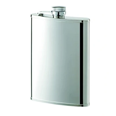 Abbildung von Herbertz Taschenflasche, Edelstahl, poliert, 230 ml Messer, Mehrfarbig, One Size