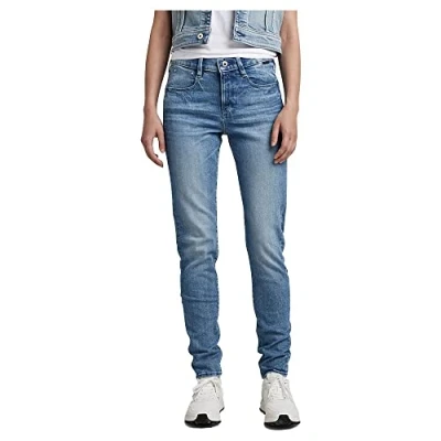 Abbildung von G STAR RAW Damen Ace Slim Jeans, Blau (faded niagara D22929 D316 D893), 32W / 32L