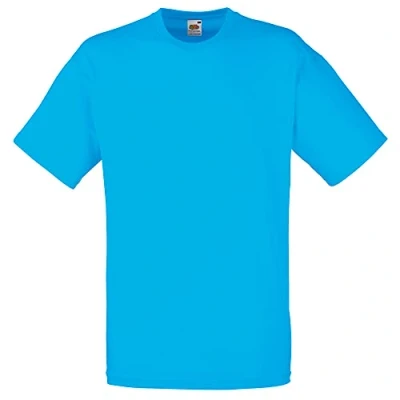 Abbildung von Fruit of the Loom Herren Valueweight Short Sleeve T Shirt, azurblau, M