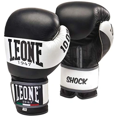 Abbildung von LEONE 1947, Shock Boxhandschuhe, Unisex Erwachsene, Schwarz, 16 OZ, GN047