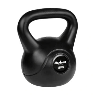 Abbildung von Rebel Kettlebell Bitumen 18kg PVC RBA 2319