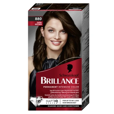 Abbildung von Schwarzkopf Brillance Intensive Color Creme 880 Dark Brown