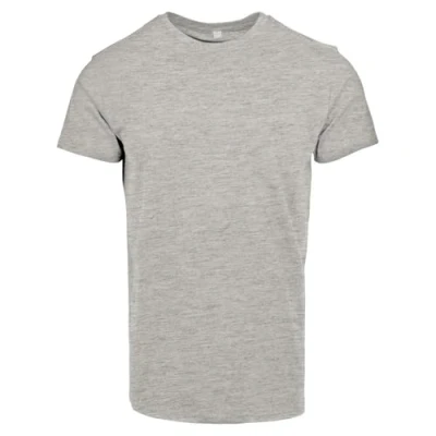 Abbildung von Build Your Brand Men&#039;s BY083 Merch T Shirt, Heather Grey, M