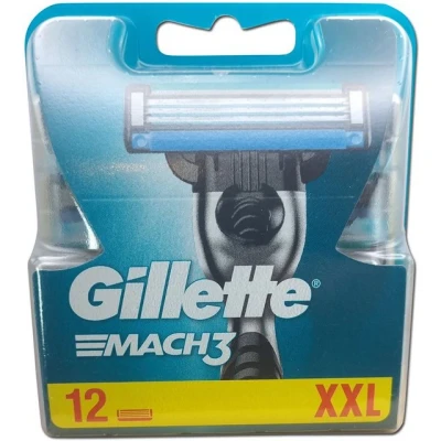 Abbildung von Gillette Rasierklingen Mach3, 12 tlg., 12er Pack