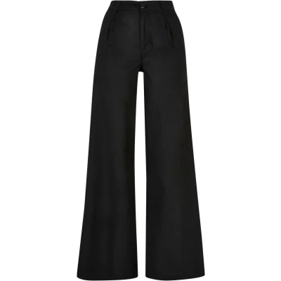 Abbildung von Urban Classics Stoffhose, Damen, Größe: 30, Black