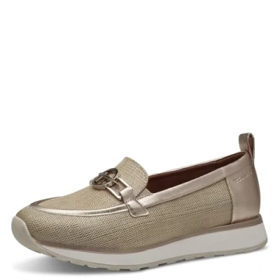 Abbildung von Tamaris Sneaker Slipper, Damen, Größe: 37, Gold comb Schuhe