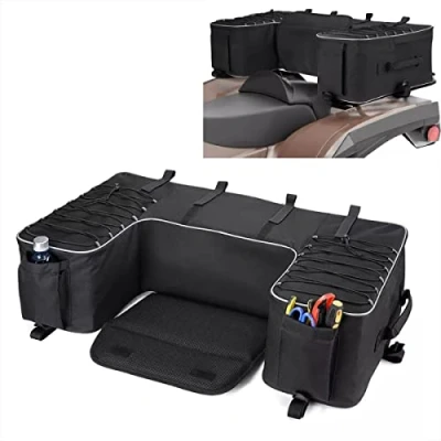 Abbildung von Quad ATV Hecktasche Bagtecs QB5 Gepäcktasche Topcase schwarz