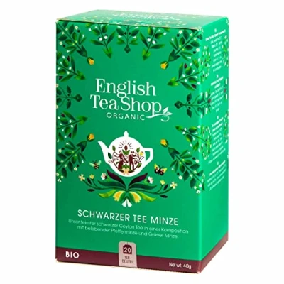 Abbildung von ETS Schwarzer Tee Minze, BIO, 20 Teebeutel