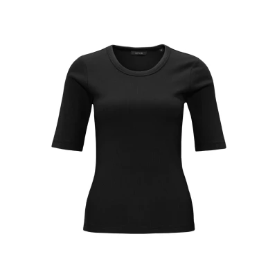 Abbildung von Opus Tshirt basic, Damen, Größe: 36, Black