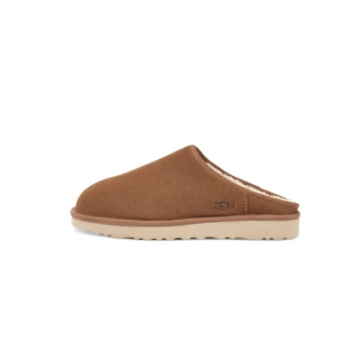 Abbildung von UGG Classic Pantolette flach, Herren, Größe: 40, Chestnut Schuhe