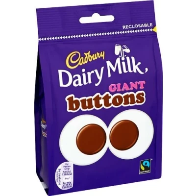 Abbildung von Cadbury Dairy Milk Giant Buttons 119g by