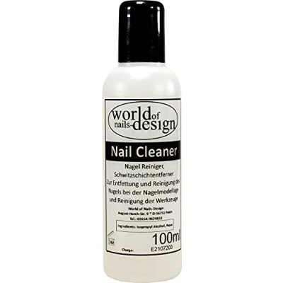 Abbildung von World of Nails Design Nagel Cleaner 100ml Für Gelnägel Nagelreiniger Nail 70% Isopropanol