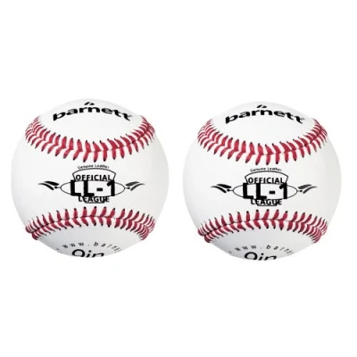 Abbildung von Match Baseball „Elite“. Größe 9&#039;&#039;. weiß. 2 Stück LL 1