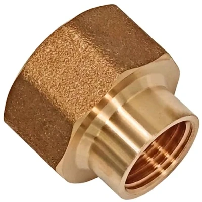 Abbildung von Reduzier Muffe 1 1/4 Zoll Innengewinde mit reduzierend 1,25&quot; auf 1&quot; IG Gewinde Reduktion Reduzierung Redmuffe Reduziermuffe Verbinder Übergang Schraub Fitting aus Messing