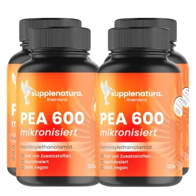 Abbildung von supplenatura® PEA Palmitoylethanolamid Kapseln 480 St