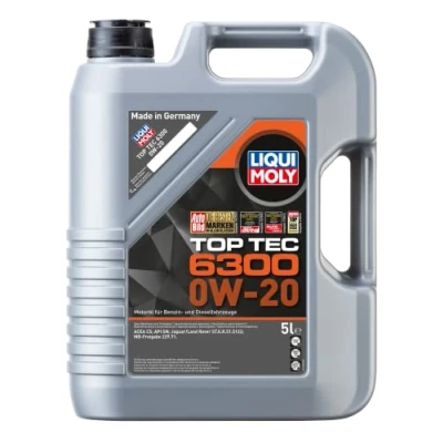 Abbildung von LIQUI MOLY Top Tec 6300 0W 20 5 L Synthesetechnologie Motoröl Art. Nr.: 21211