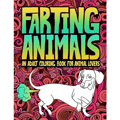 Abbildung von Farting Animals: An Adult Coloring Book for Animal Lovers
