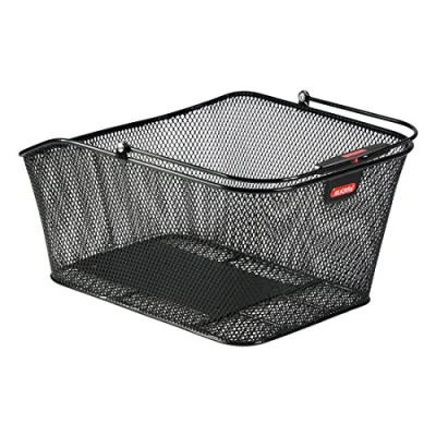 Abbildung von KlickFix Fahrradkorb Hinterradkorb &quot;City 2&quot; für Racktime, 40 x 20 30 cm, engmaschig