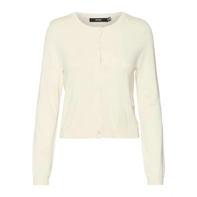 Abbildung von Vero Moda Vmglory LS Oneck GA NOOS Strickjacke, Damen, Größe: Large, Birch