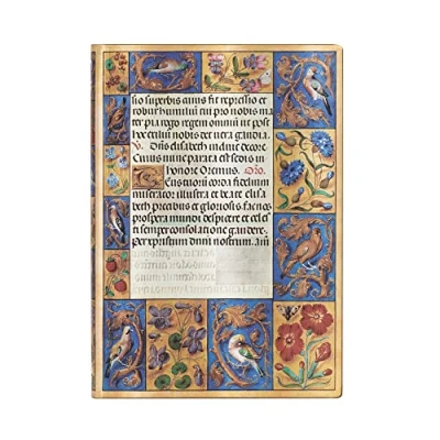 Abbildung von Spinola Hours (Ancient Illumination) Midi Lined Softcover Flexi Journal: softcover, 100 gsm, ribbon marker, memento pouch, elastic closure