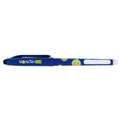 Abbildung von Osama Riscrivi Touch Gelstift, löschbar, 1 Nachfüllpatrone blau