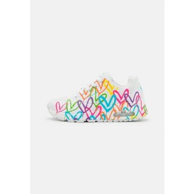 Abbildung von Skechers Sport UNO Sneaker low white/multicoloured, Damen, Größe: 42, White/multi coloured Schuhe
