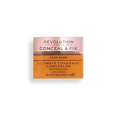 Abbildung von Revolution Conceal and Fix Ultimate Coverage Concealer, dunkler Sand