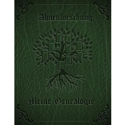 Abbildung von Ahnenforschung Mein Familienstammbuch: Arbeitsbuch für Hobby mehrere Generationen, Familien Stammbaum, Ahnentafel und ... &amp; Rechercheprotokolle, Genealogie