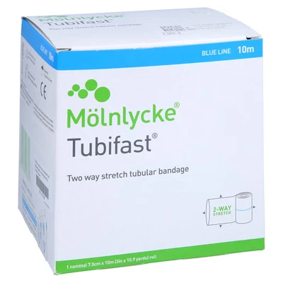Abbildung von Tubifast 2 way Stretch 7,5 cmx10 m blau 1 St