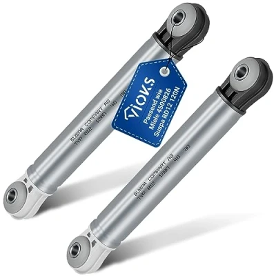 Abbildung von VIOKS 2x Vibrationsdämpfer Waschmaschine Dämpfer 120N Ersatz für Мielе 4500826 Suspa Stoßdämpfer passend Мielе, Bosch W700 W800 W900