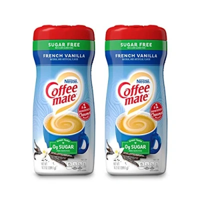 Abbildung von Coffee Mate French Vanilla Sugar Free Creamer 10.2 Oz (Pack of 2)